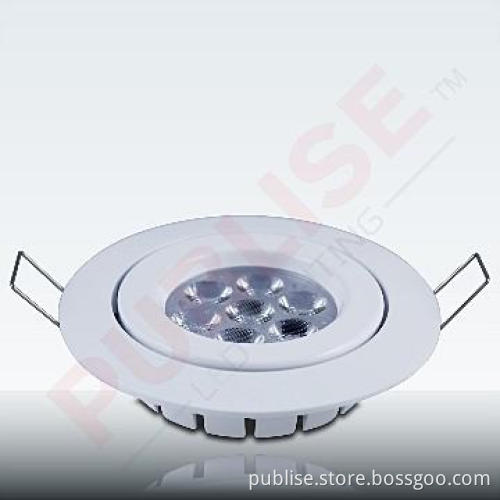 Adjustable 10W LED Downlight 10W CREE XTE, CE RoHS Approval